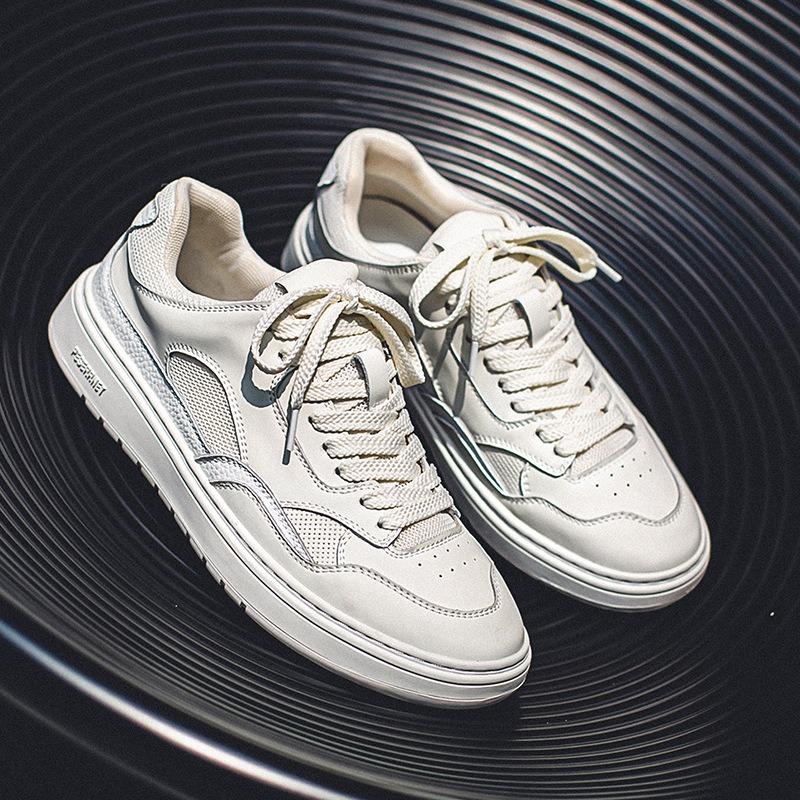 3052 летние маленькие белые туфли новые мужские низкие дышащие повседневные кеды модные универсальные мужские туфли