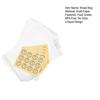 50Pcs Homemade Bread Bags with Window Food Grade BPA Free Food Packaging Storage Bags Paper Bakery Bags