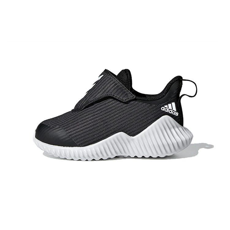 adidas AC Низкие беговые кроссовки Черно-белые для младенцев и малышей G27172