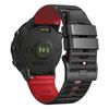 For Suunto 9/9 Baro/7 Silicone Watch Band 24mm Dual Color Textured Replacement Watch Strap