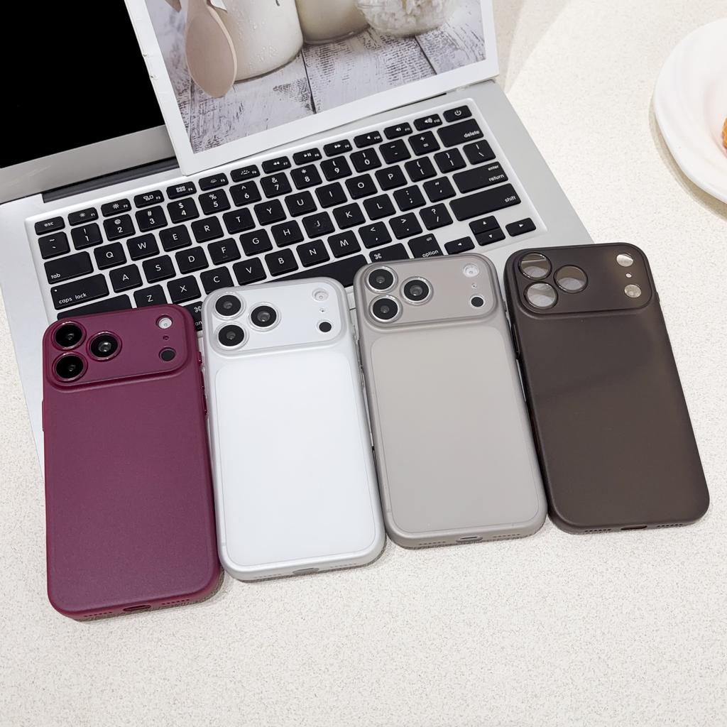 Ультратонкий Мягкий Матовый Светлый Чехол Для Телефона Для iPhone 17 16 15 14 Plus 13 12 Pro Max 17 Air Падение Под Давлением TPU Чехол