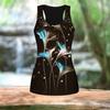 3D Dream Flower Print Women Workout Yoga Gym Printed Summer Sport Shirts Plus Size Vests