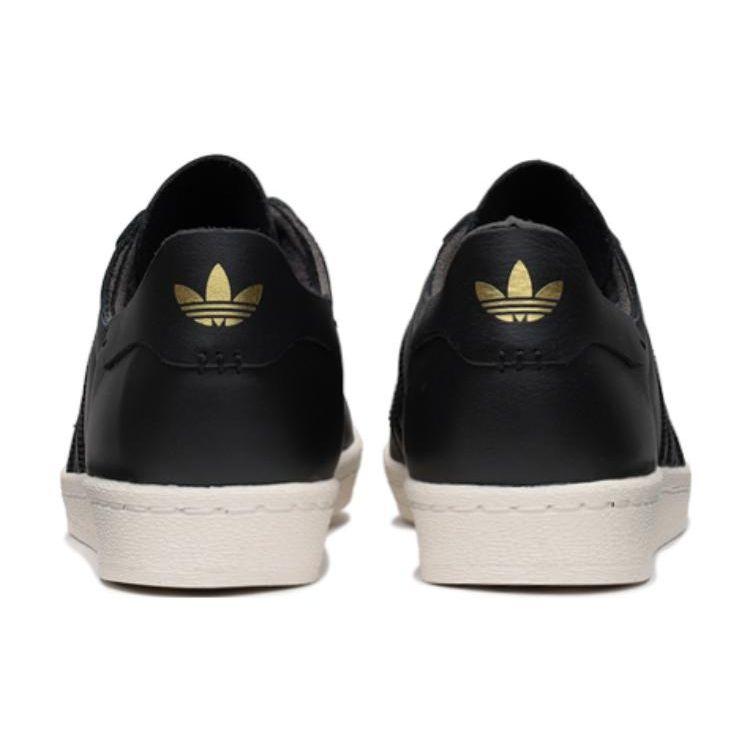 adidas Кроссовки унисекс Superstar 82 Black Off White Gold Core-Black Gold-Metallic GW1799