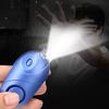 130db Personal Security Alarm Keychain Emergency Survival Anti Rape Siren with LED Flashlight