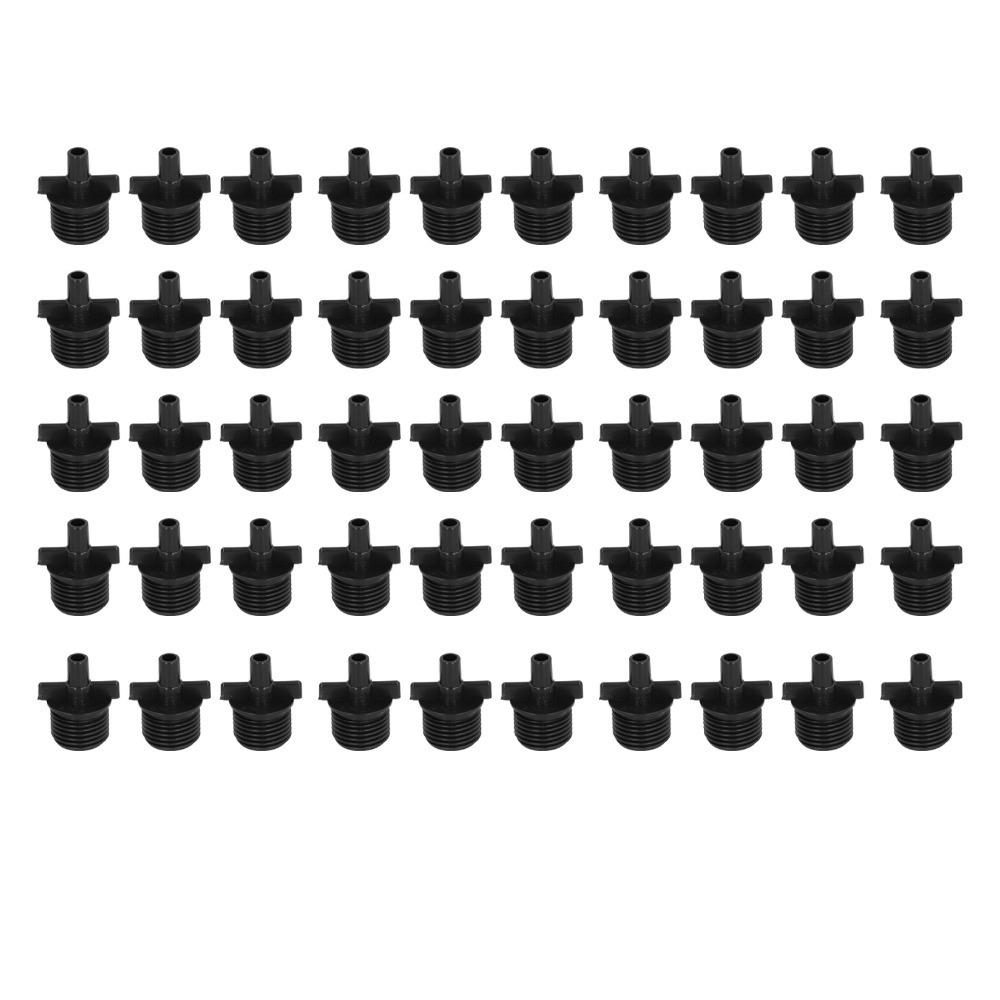 50PCS Plastic Sprinkler Connector G1/2 Male Thread Irrigation Accessories  Vegetable Growing Area