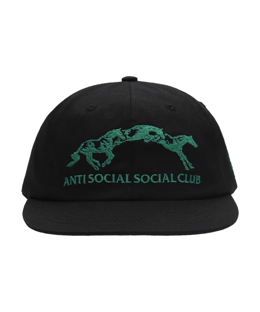 ANTI SOCIAL SOCIAL CLUB Кепка-лошадка Черная