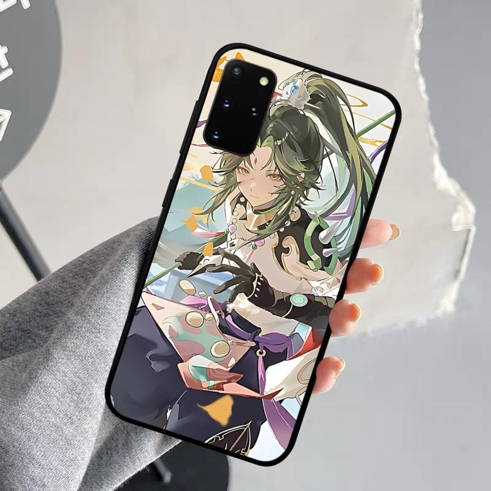 Чехол для телефона Genshin Impact XIAO для Samsung S 9 10 20 21 22 23 30 23 24 Plus Lite Ultra FE S10lite Fundas