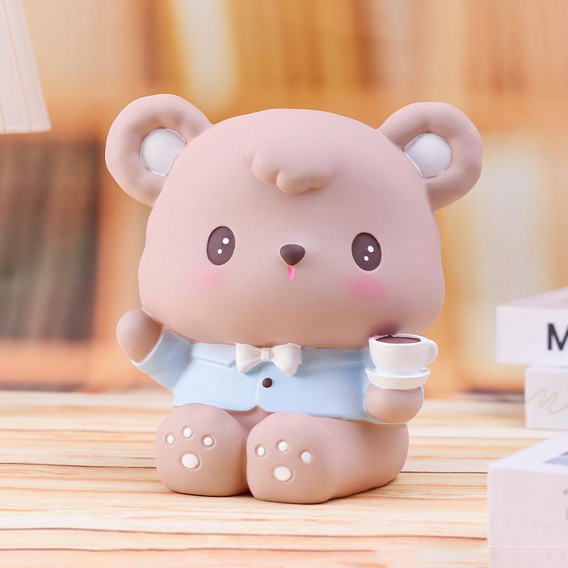 Милое розовое украшение-копилка - большая емкость для монет для студентов, подарок на праздник