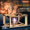 Student DIY 3D Holographic Projector: Optical Science Education Toy