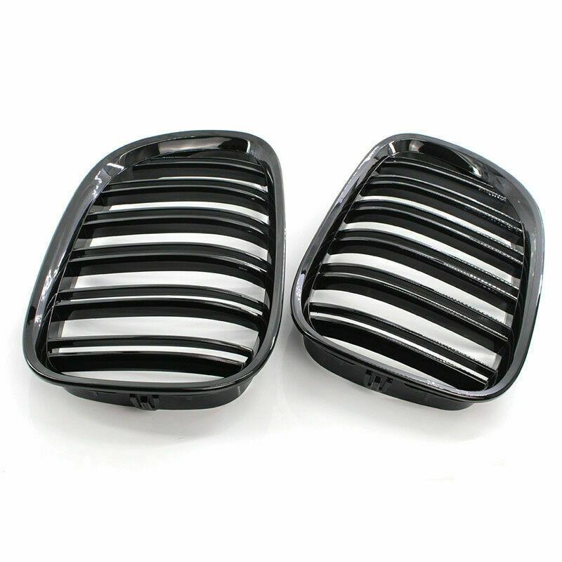 Front Kidney Grille Grills Carbon Fiber For BMW F01 F02 7 Series 2009 2010 2011 2012 2013 2014 2015