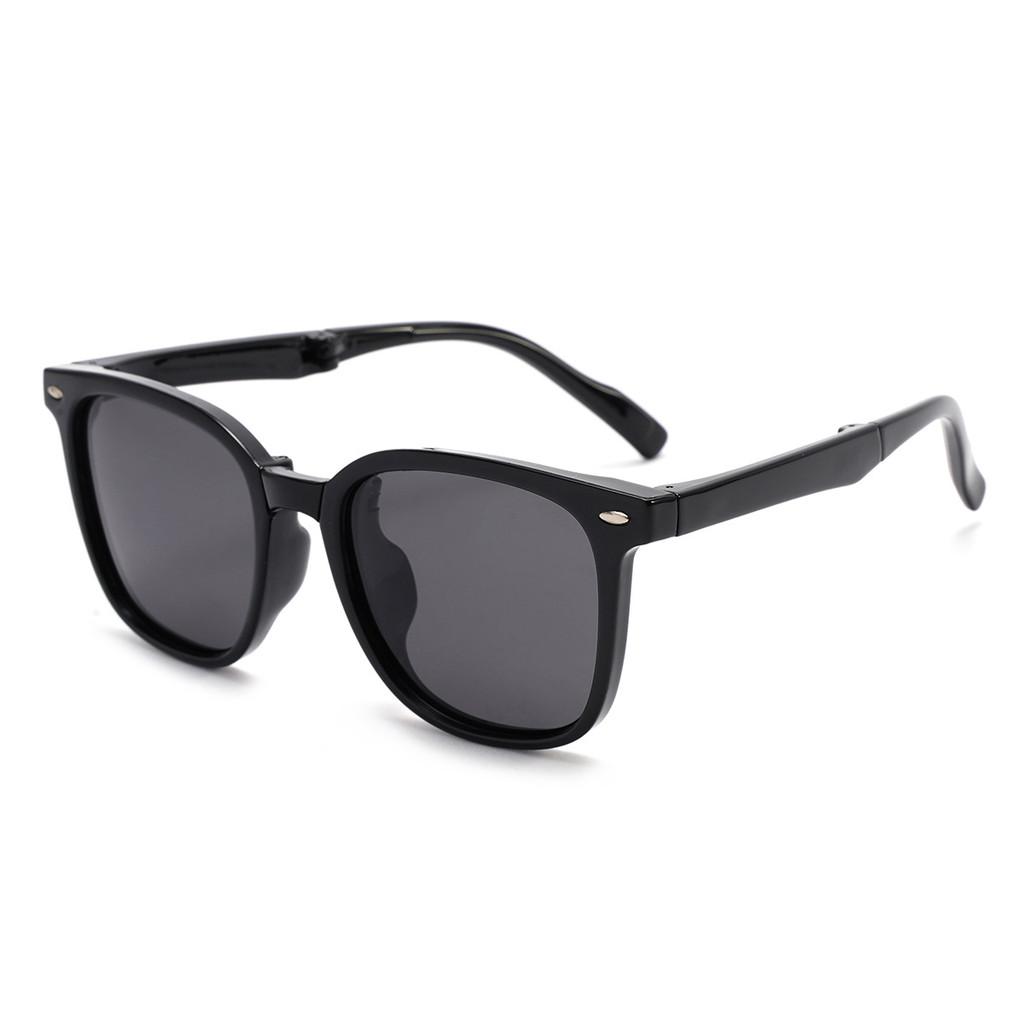 Kids Square Sunglasses Uv400 Polarized With Geometric Tac Lenses For Outdoor Play And Party