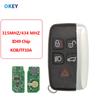 Okey Брелок для автомобиля Land Rover Discovery 4 Freelander Range Sport Evoque Смарт-брелок 2012-2017 Чип ID49 FCCID:KOBJTF10A