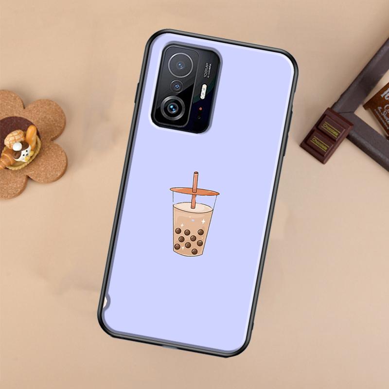 Чехол для телефона Xiaomi POCO X7 Pro X3 X5 X6 F3 F5 F6 M6 Pro 11T 12T 13T 14T Pro 13 14 Ultra с рисунком боба-милктей