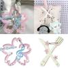 Акриловый брелок Дельфин и Сакура Милый многофункциональный брелок для ключей Украшение для сумки студента для молодых женщин и студентов
