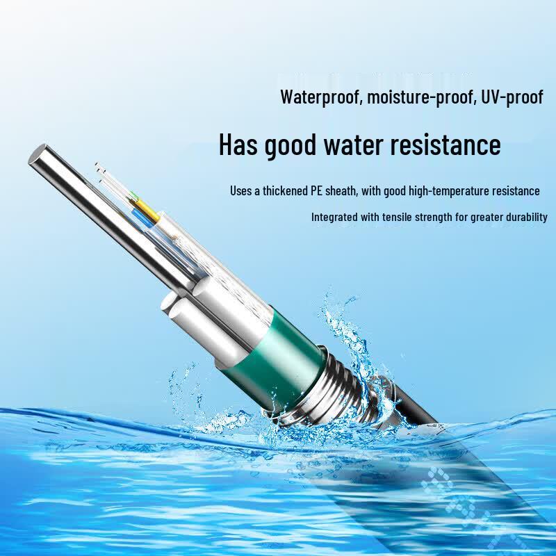 SAMZHE GYTS Armored Outdoor Fiber Optic Cable 8-Core Single-Mode