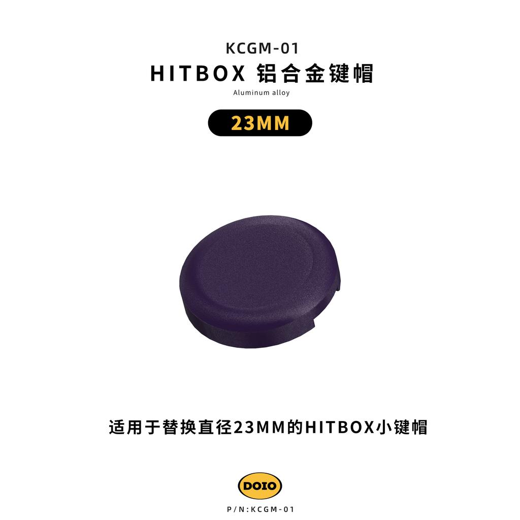 DOIO HITBOX KCGM-01 Aluminum Alloy Keycaps for Street Fighter 6 Tekken 8 King of Fighters Arcade Fightstick Metal Buttons