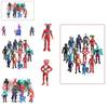 Fortnight Fortnite 12pc Pvc Action Figure Pack Game Collection Toy Playset Doll