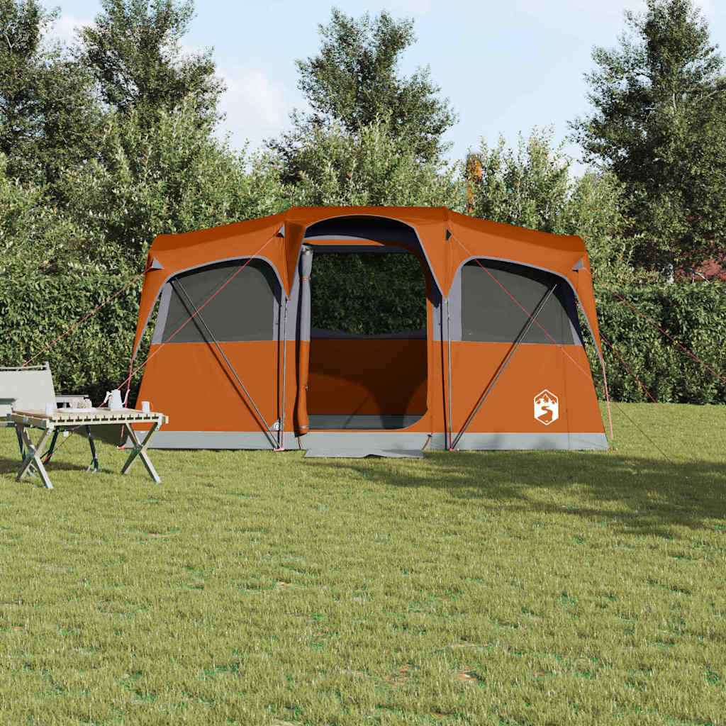Family Tent with Orange Roof and Orange Color 435 x 255 x 216 cm