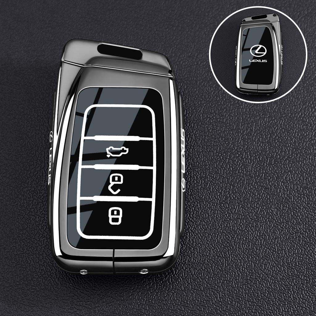 New Leather Car Remote Key Case Fob Cover for Lexus Es350 Gs Is Ls Gs Rc Nx200 Nx300h Rx 350 450h F 2014 2015 2016 AccessoriesJE2