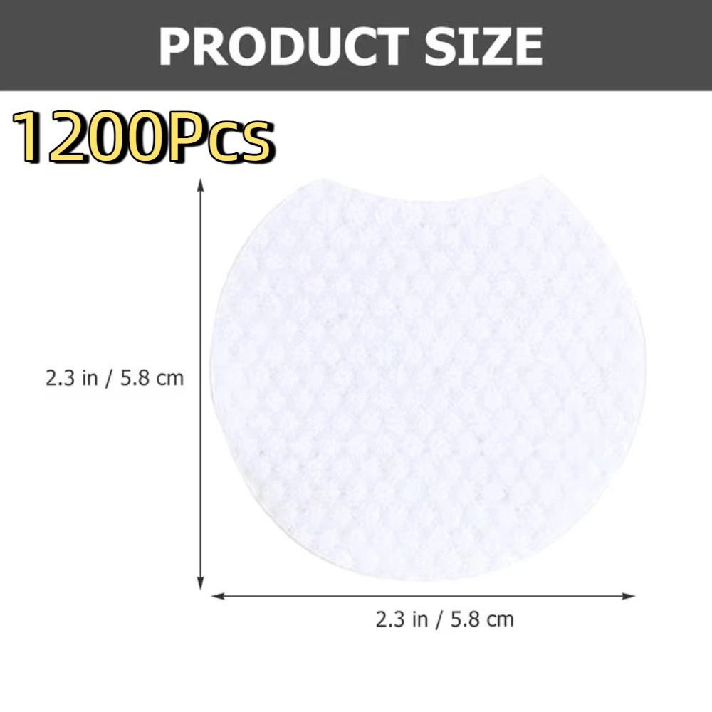 1200Pcs Disposable Makeup Remover Pads Double-sided Face Makeup Cotton Pads  Beauty Salon