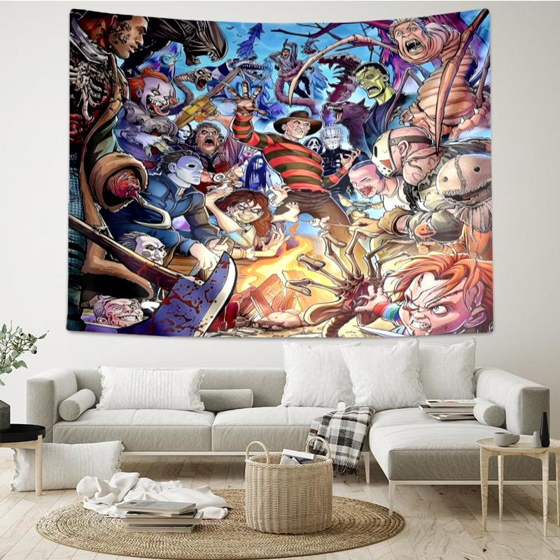 Big Trouble in Little China Wall Hanging Tapestry Wall Cloth Tapestries Decor Wall Bedroom Decoration