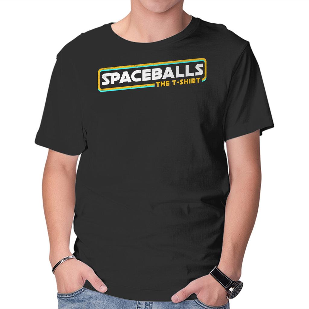 Unisex Crew Neck T-Shirt Spaceballs The T-Shirt Graphic Short Sleeve Casual Tee