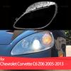 For Chevrolet Corvette C6 Z06 2005-2013 Headlight Cover Car Headlamp Lens Glass Replacement Front Lamp Shade Auto Shell