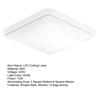 LED Lamp Eye Protection Decorative Energy-saving Convenient Square Corridor Ceiling Light Living Room Bedroom Supplies