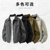 Striped Lapel Jacket Men's New Light Business Men's Clothing Casual High-end Autumn and Winter Top Men's Jacket