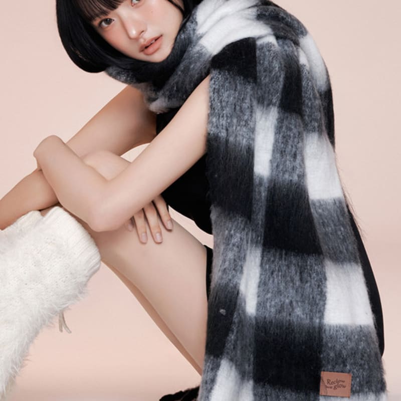 RECLOW SNOW CHECK MUFFLER BLACK