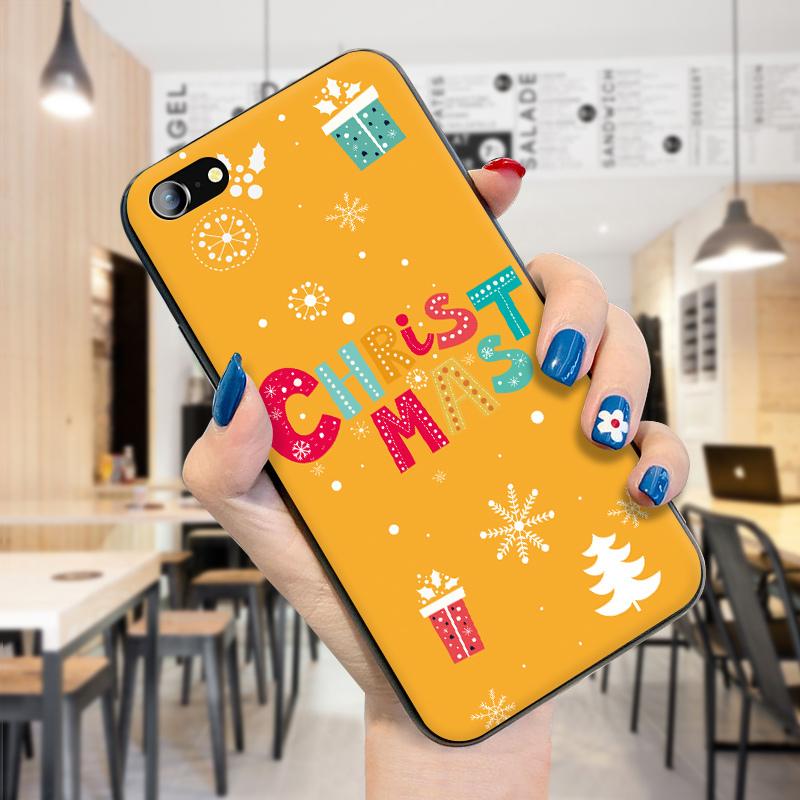 Милый чехол для телефона с рождественским рисунком и рисунком для Infinix Hot Tecno Camon 19 Pro Huawei P50 Pro OnePlus, мягкий силиконовый чехол из ТПУ для мобильного телефона
