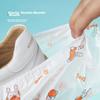 YOUAO Disposable Shoe Covers, 100-Pack, Thick Non-Woven Cartoon Shoe Covers, Wear-Resistant, Non-Slip, One-Size Universal Fit