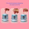 Blue Pencil Sharpeners Portable Pencil Trimmer Desk Stationery  Student Daily Learning