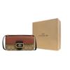 COACH Morgan Cow Leather With Artificial Leather Shoulder Bag, Crossbody Bag Small Womens Khaki Red Brown Black
