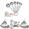 High Quality Stainless Steel Measuring Spoons With Gradation Ideal For Baking And Cooking