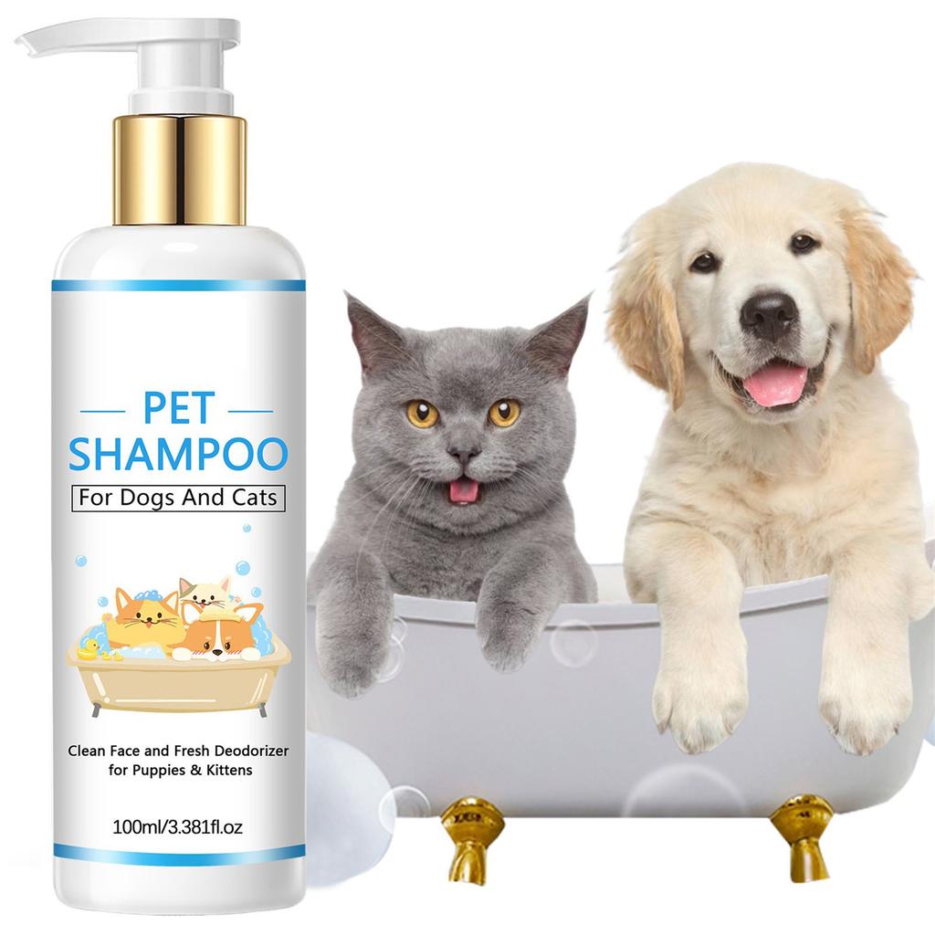 Pet Face And Body Cleanser Universal Shampoo For Cats And Dogs Suitable For Puppies And Kittens