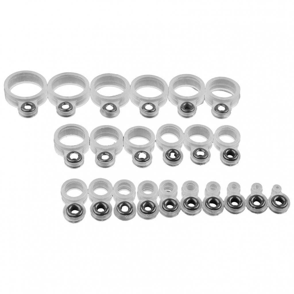 Versatile Silicone Fishing Rod Guide Wire Repair Kit 1422Pcs for All Rod Sizes