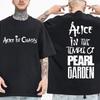 Музыкальная группа Alice in Chains Графический принт Футболка Мужская Женская Одежда Винтажные Готические Панк Футболки Мужские Хип-Хоп Оверсайз Футболки