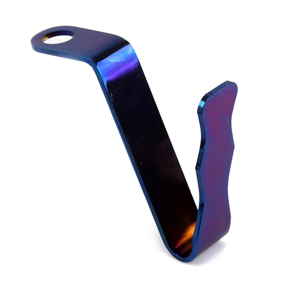 Крючок для зеркала заднего вида Крючок для мотоциклетного шлема Стальной держатель для шлема Простая установка Хранение сумки для хранения шлема