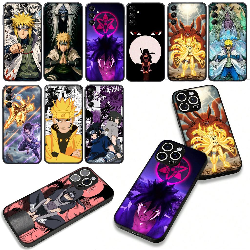 Namikaze Minato Uchiha Sasuke Narutos Cover for Xiaomi Redmi Note 11 15 9 10 Pro Plus 8 A5 9A 9T 10A 10C 9C NFC 15C 8T Case