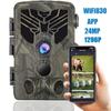 Wifi Ir Tracking Camera App+wifi 24mp Outdoor Hunting Camera Wireless Bluetooth Control Night Vision Observation Camera