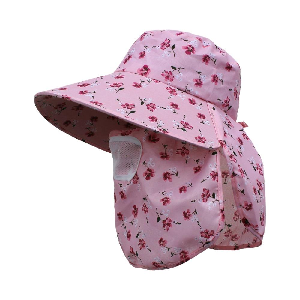 Fordable Sun Hat Wide Brim Agricultural Work Cap Portable Basin Cap  Women
