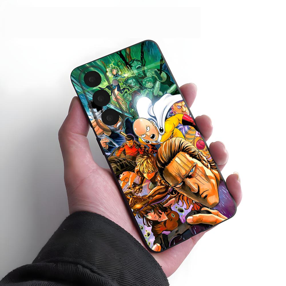 Чехол для телефона One-Punch Man для Samsung A25 A13 A33 5G A54 A36 A35 A56 A52 A14 Ударопрочный Мягкий чехол