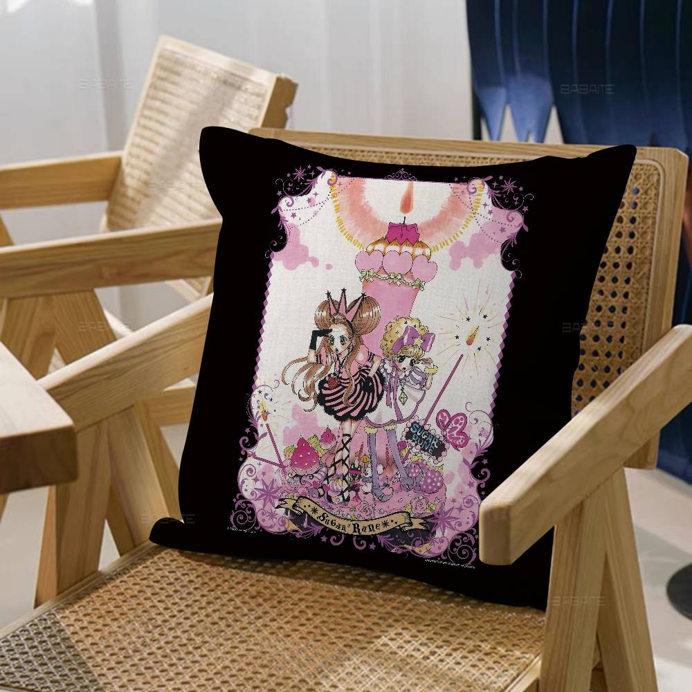 Anime Sugar Rune Pillow Cover for Bedroom Room and Living Room Sofa Decorative Cushion Cover