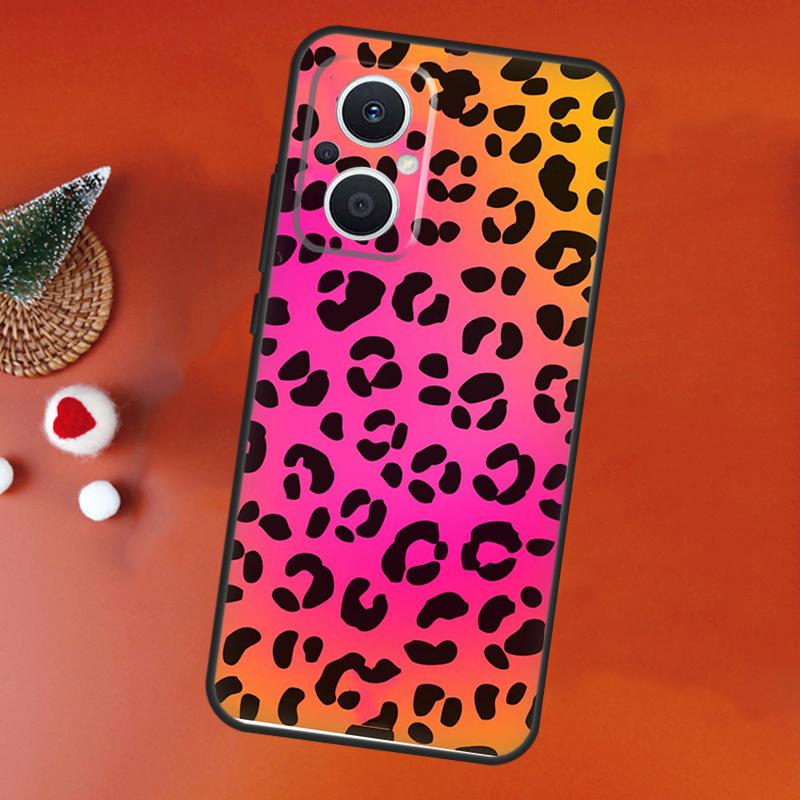 Cyan Giraffe Leopard Zebra MAD Case For OPPO Reno 10 8 7 4 5 6 Lite 2Z 4Z 5Z OPPO Find X5 X6 Pro X2 X3 Lite Neo Back Cover