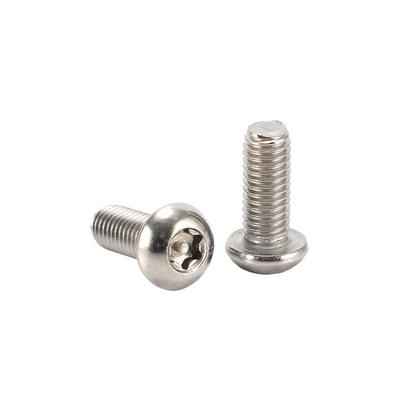 Антивандальные Torx-винты и болты из нержавеющей стали 304, M3-M12, с полукруглой головкой