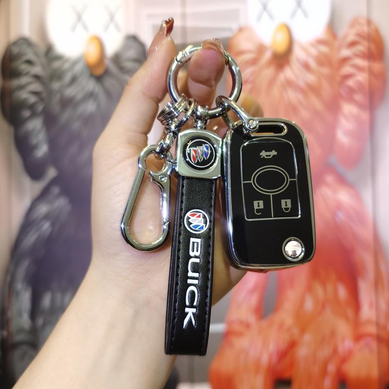 Buick Excelle Key Cover for 09/11/13/15 Models - Remote Key Bag with Buckle