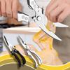 1PC Professional Chicken Bone Kitchen Scissors Kitchen Shears Duck Fish Cutter Stainless Steel Scissors Clean Cook Scissor