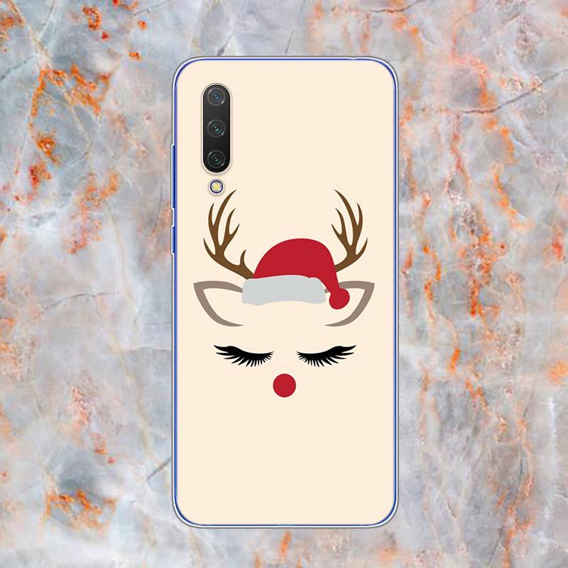 Новогодние подарки Рождественский мягкий силиконовый чехол TPU для Xiaomi Mi Note 11 10T 10 9 9T SE 8 Lite Pro Ultra 5G чехол для телефона