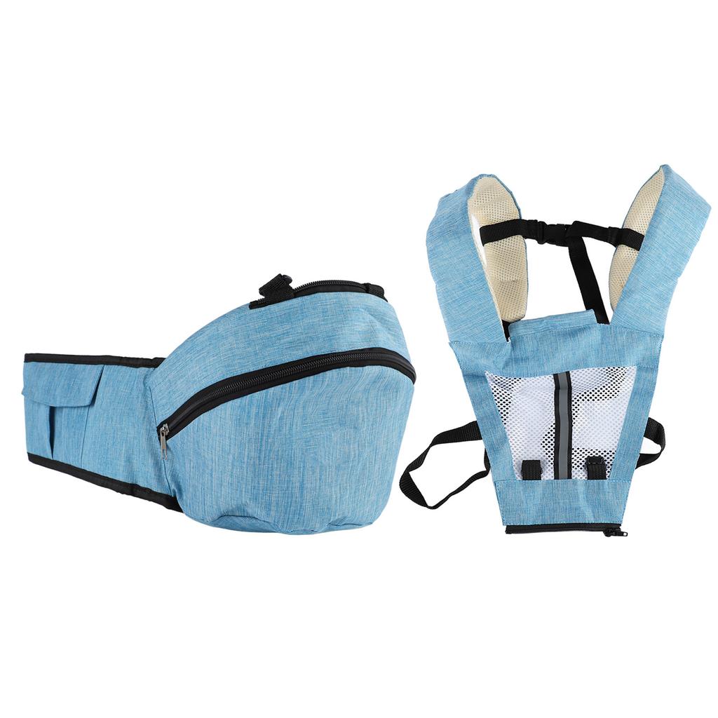 Детский табурет-переноска с мягким ремешком, синий, эргономичный, многофункциональный, для младенцев